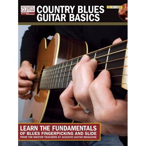Country Blues Guitar Basics Book/CD (Softcover Book/CD)