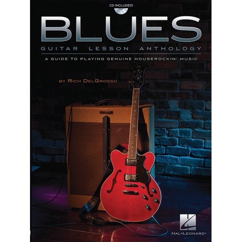 Blues Guitar Lesson Anthology Book/CD (Softcover Book/CD)