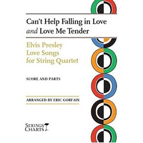 Elvis Presley Love Songs For String Quartet (Music Score/Parts)