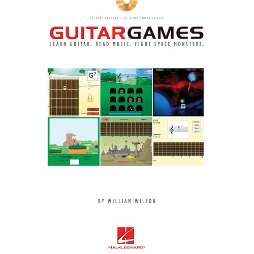 Guitar Games Book/CDrom (Softcover Book/DVD-ROM)