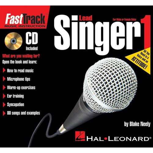 Fasttrack Mini Lead Singer Method Book 1 Book/CD