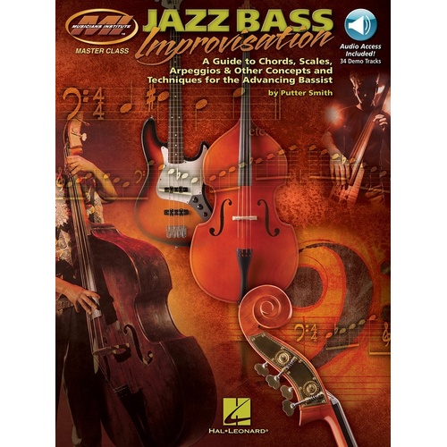 Jazz Bass Improvisation Book/CD (Softcover Book/CD)
