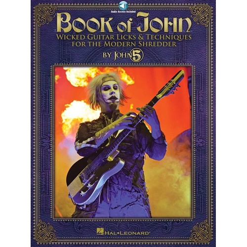 Book of John Licks & Techniques BK/CD for Guitar