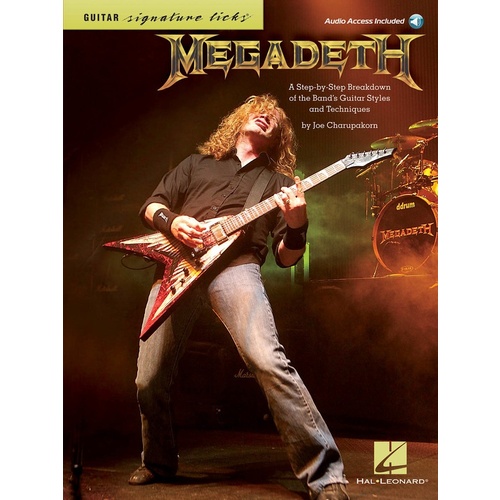 Megadeth Signature Licks Book/Online Audio (Softcover Book/Online Audio)