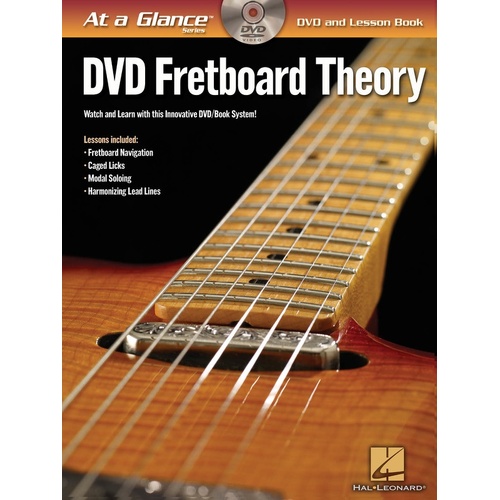 At A Glance Fretboard Theory Book/DVD (Softcover Book/DVD)
