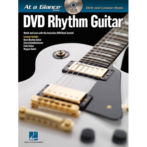 At A Glance Rhythm Guitar Book/DVD (Softcover Book/DVD)