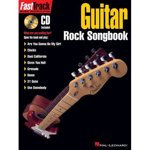 Fasttrack Guitar Rock SongBook/CD (Softcover Book/CD)