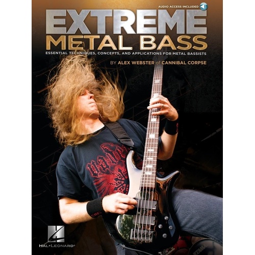 Extreme Metal Bass by Alex Webster with Online Audio Access