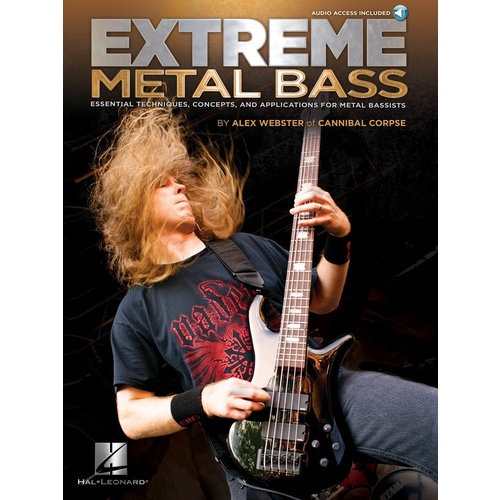 Extreme Metal Bass Book/CD (Softcover Book/CD)