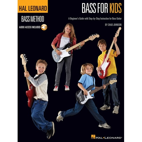 HL Bass For Kids Book/Online Audio (Softcover Book/Online Audio)