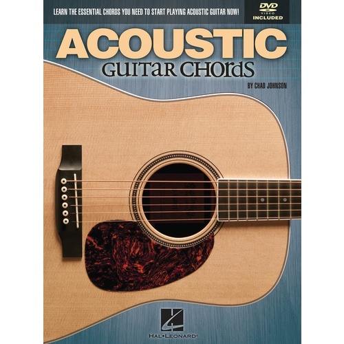 Acoustic Guitar Chords Book/DVD (Softcover Book/DVD)