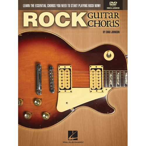 Rock Guitar Chords Book/DVD (Softcover Book/DVD)