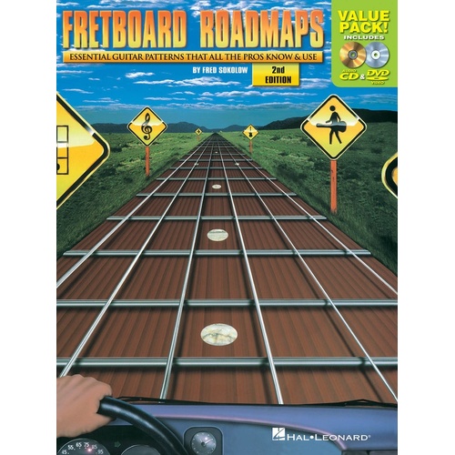 Fretboard Roadmaps Value Pack Book/CD/DVD (Softcover Book/CD/DVD)