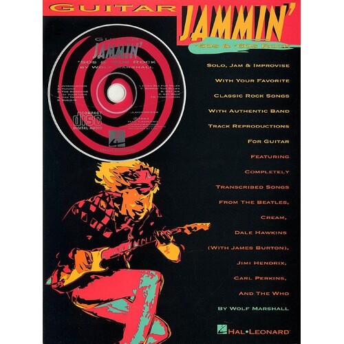 Jammin Classic Rock 50S&60s Book/CD (C/R)