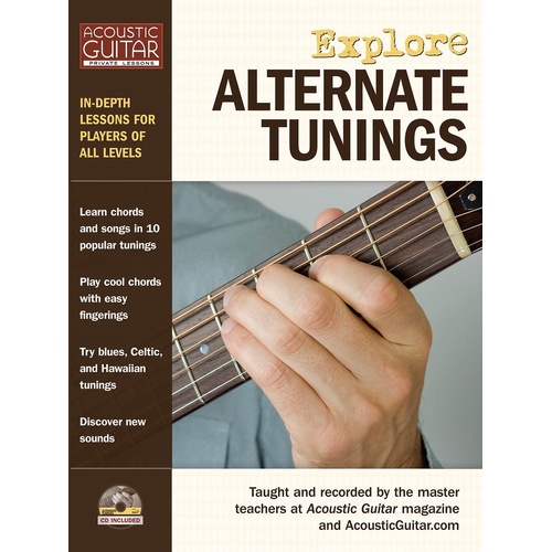 Explore Alternate Tunings Book/CD (Softcover Book/CD)