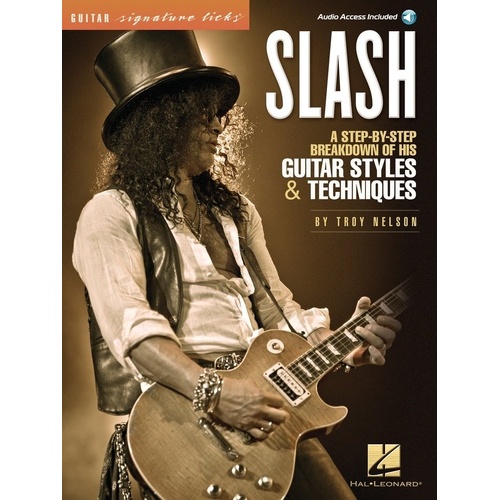Slash Signature Licks Guitar TAB Songbook by Hal Leonard
