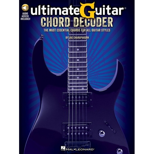 Ultimate Guitar Chord Decoder by Hal Leonard - 96 Pages, Guitar TAB Guide to Essential Chords and Fingerings for All Music Styles