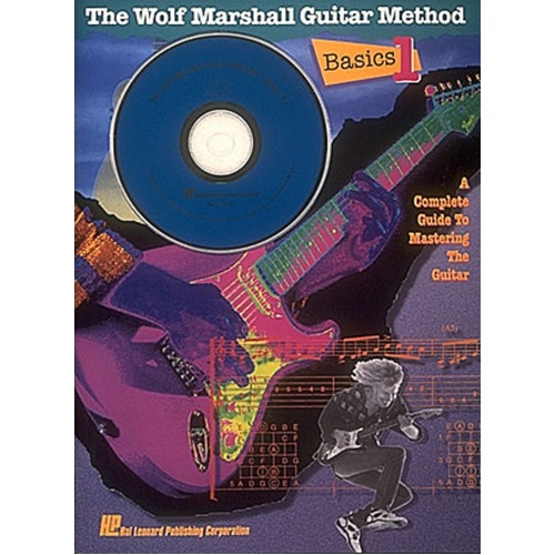 Wolf Marshall Guitar Method Basics Book 1 Book/CD (Softcover Book/CD)