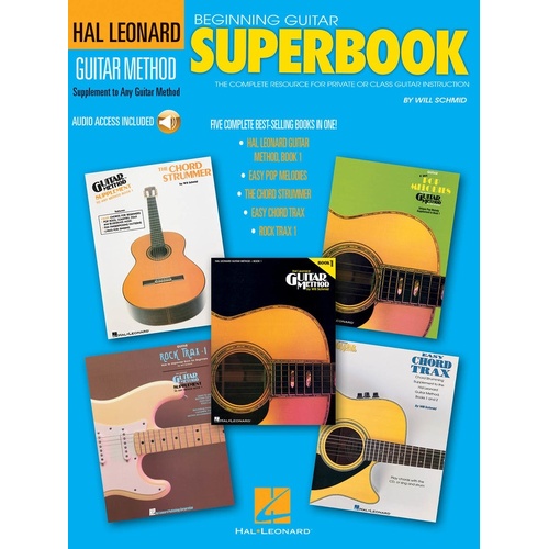 HL Guitar Method Super Book/CD (Softcover Book/CD)