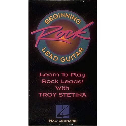 Beginning Rock Lead Guitar Video (Video Only)