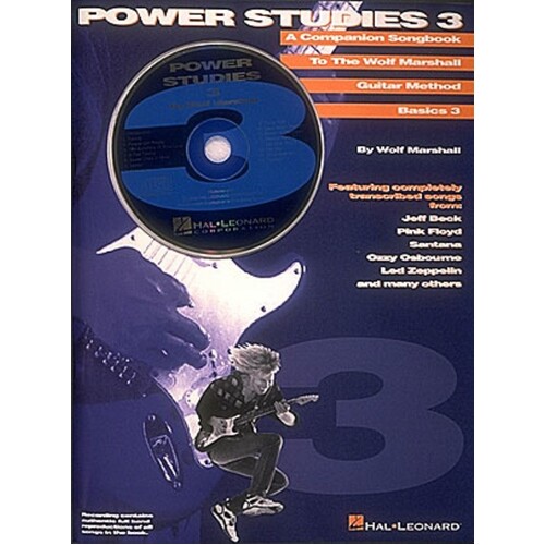 Power Studies 3 Wolf Marshall Book/CD