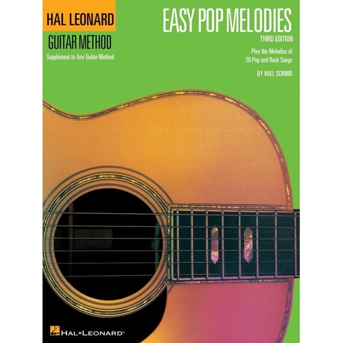 Easy Pop Melodies Book 3rd Edition for Guitar - 20 Songs Including Hits by The Beatles, Elton John, Nirvana and More