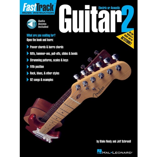 Fasttrack Guitar Book 2/Online Audio (Softcover Book/Online Audio)