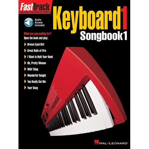 FastTrack Keyboard Songbook 1 Level 1 with Online Audio Access