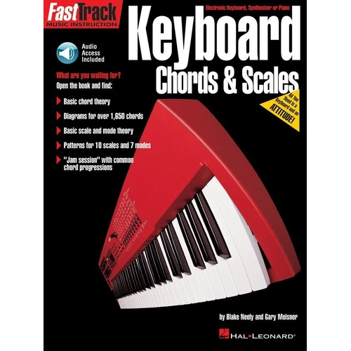 FastTrack Chords & Scales Keyboard Reference Book by Hal Leonard