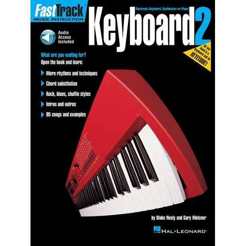 Fasttrack Keyboard Book 2/CD (Softcover Book/CD)