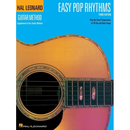 Easy Pop Rhythms Book 3rd Edition - Guitar Songbook