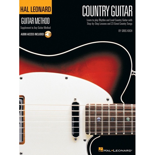 HL Country Guitar Method Book/Online Audio (Softcover Book/Online Audio)
