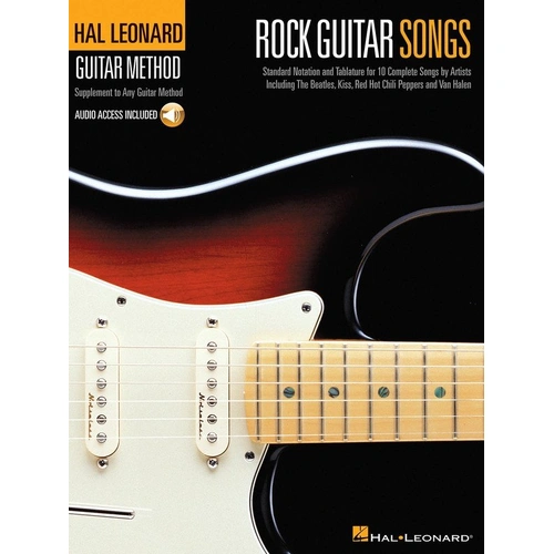 Hal Leonard Guitar Method: Rock Guitar Songs Book