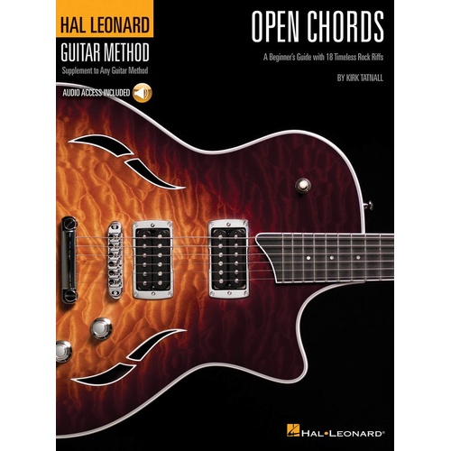 HL Guitar Open Chords Book/CD (Softcover Book/CD)