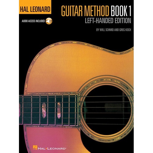 Hal Leonard Guitar Method Book 1 - Left-Handed Edition