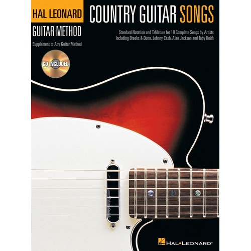HL Country Guitar Songs Book/CD (Softcover Book/CD)