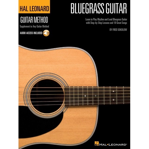 Hal Leonard Bluegrass Guitar Method Book