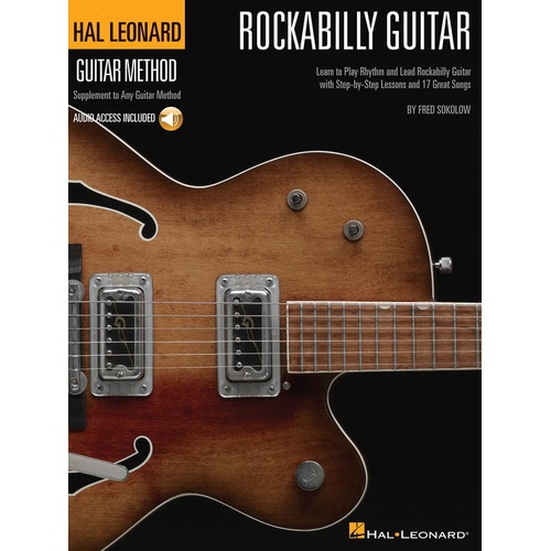 HL Guitar Method Rockabilly Guitar Book/Online Audio (Softcover Book/Online Audio)