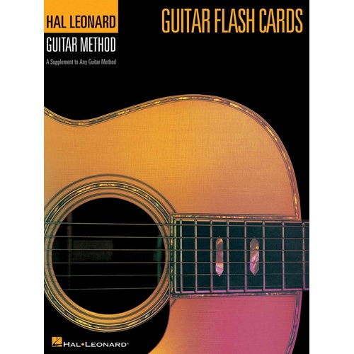 HL Guitar Method Flash Cards Guitar (Softcover Book)