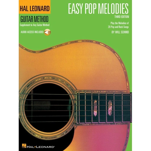 Easy Pop Melodies Book/Online Audio 3rd Edition (Softcover Book/Online Audio)