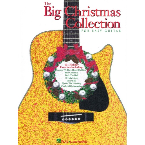 Big Christmas Collection For Easy Guitar TAB (Softcover Book)