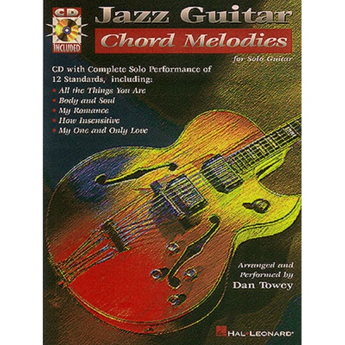 Jazz Guitar Chord Melodies Book/CD (Softcover Book/CD)