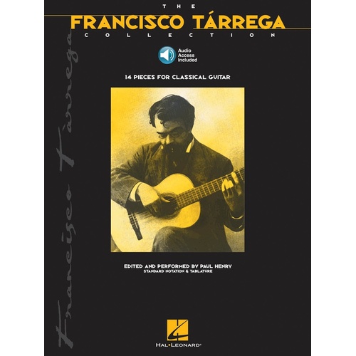 Francisco Tarrega Collection Guitar TAB Book/Online Audio (Softcover Book/Online Audio)