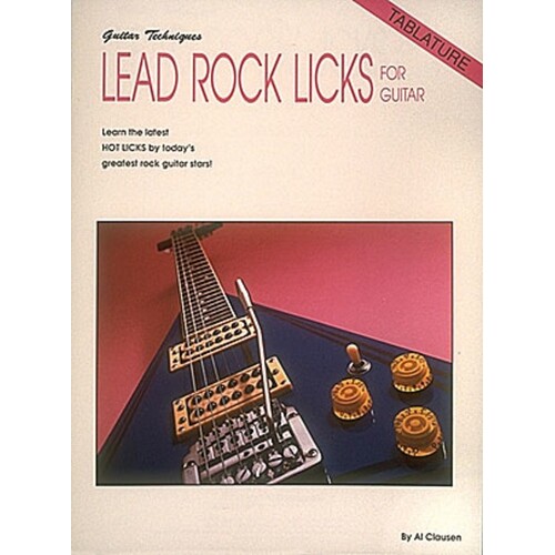 Lead Rock Licks For Guitar Guitar 