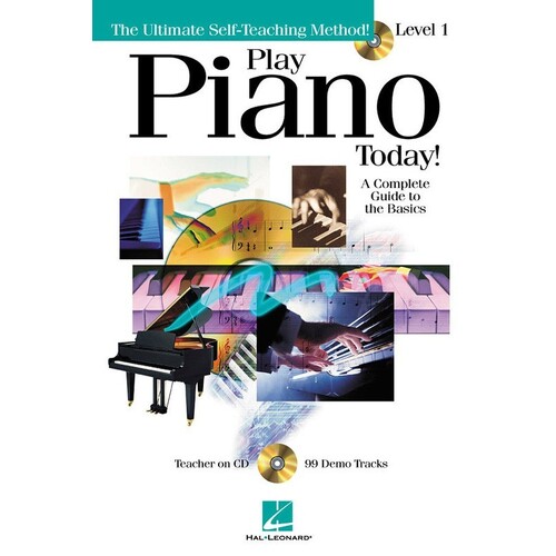 Play Piano Today Book/CD Lv 1 Plus 6 x 9 (Softcover Book/CD)