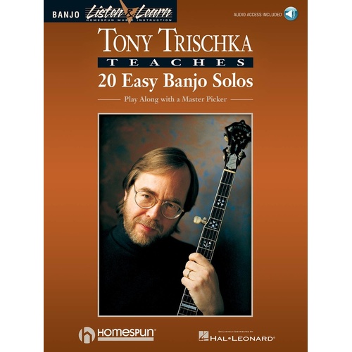 Tony Trischka Easy Banjo Solos Book/CD (Softcover Book/CD)