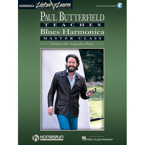 Butterfield - Blues Harmonica Master Class Book/Online Audio (Softcover Book/Online Audio)