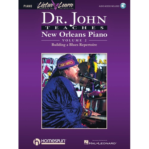 Dr John Teaches New Orleans Piano Vol 2 Book/CD (Softcover Book/CD)
