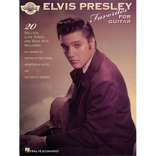 Elvis Presley Favorites For Fingerstyle Guitar (Softcover Book)