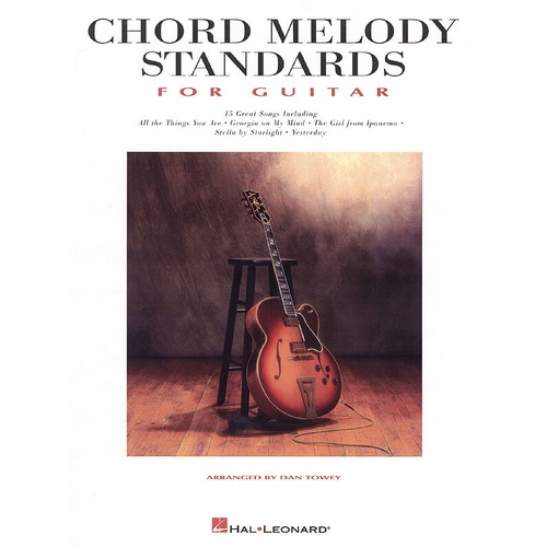 Chord Melody Standards For Guitar TAB (Softcover Book)